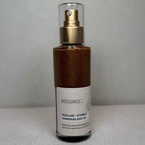 Biossance Squalane + Vitamin E Shimmering Body Oil - NEW